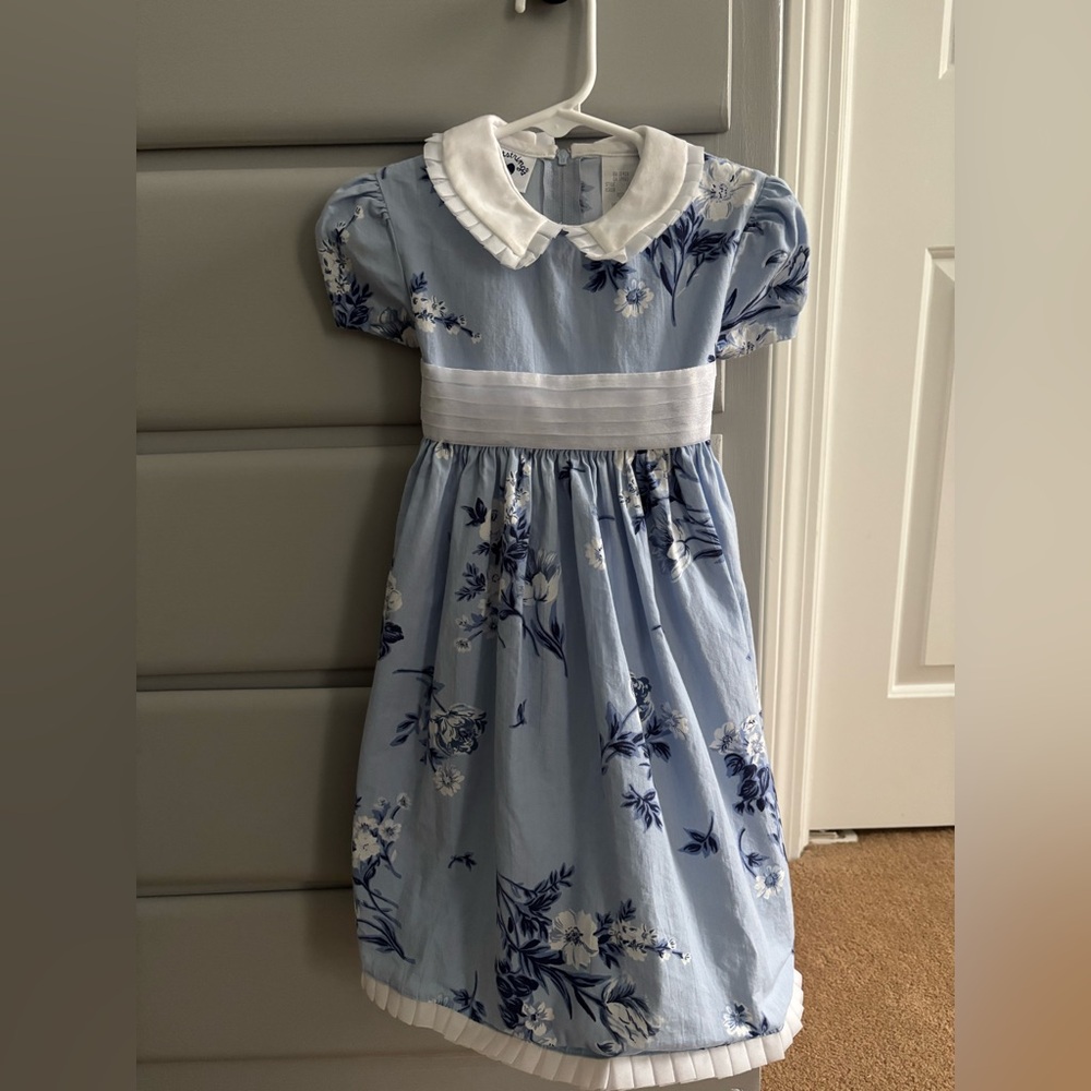 Vintage floral Hartstrings dress 3T